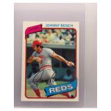Johnny Bench 1980 Topps