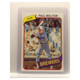 Paul Molitor 1980 Topps