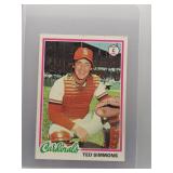 Ted Simmons 1978 Topps
