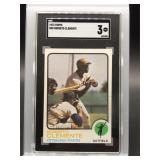 Roberto Clemente 1973 Topps SGC 3