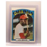 Lou Brock 1972 Topps