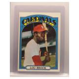 Lou Brock 1972 Topps