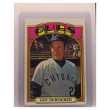 Leo Durocher 1972 Topps