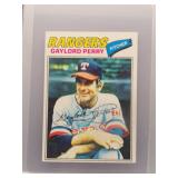 Gaylord Perry 1977 Topps
