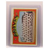 Braves 1972 Topps