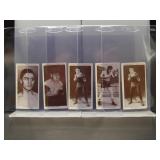 1938 Churchman Boxing Cards Lot of 5