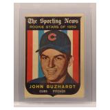 John Buzhardt 1959 Topps Rookie Star