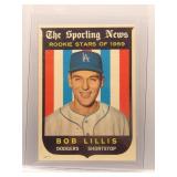 Bob Lillis 1959 Topps Rookie Star