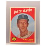 Jerry Davie 1959 Topps