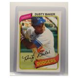 Dusty Baker 1980 Topps