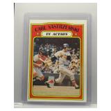 Carl Yastrzemski 1972 Topps In Action