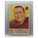 Jim Schrader 1959 Topps
