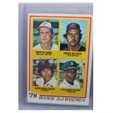 1978 Topps Rookies Lou Whitaker