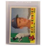 Ray Webster 1960 Topps