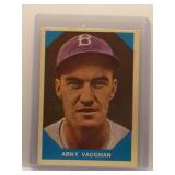 Arky Vaughn 1960 Fleer