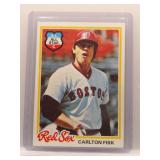 Carlton Fisk 1978 Topps