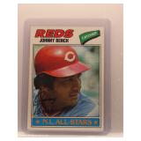 Johnny Bench 1977 Topps