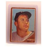 Mickey Mantle 1962 Topps