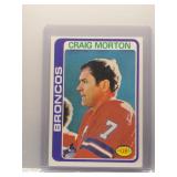 Craig Morton 1978 Topps