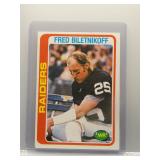 Fred Biletnikoff 1978 Topps