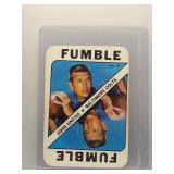 John Unitas 1971 Topps Game