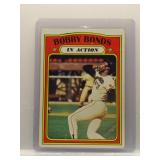 Bobby Bonds 1972 Topps In Action