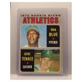 Vida Blue 1970 Topps Athletics Rookie Stars