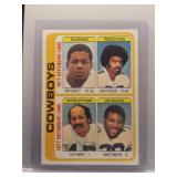 Tony Dorsett 1978 Topps Cowboys Team Leaders