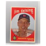 Jim Delsing 1959 Topps