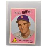 Bob Miller 1959 Topps