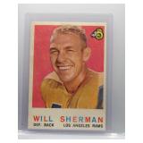 Will Sherman 1959 Topps