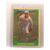 Burleigh Grimes 1960 Fleer