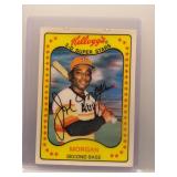 Joe Morgan 1981 Kelloggs