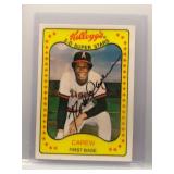 Rod Carew 1981 Kelloggs