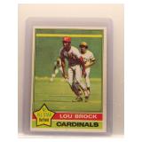 Lou Brock 1976 Topps