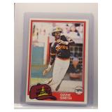 Ozzie Smith 1981 Topps