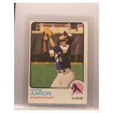 Hank Aaron 1973 Topps