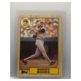 Barry Bonds 1987 Topps Rookie