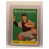 Bob Schmidt 1958 Topps
