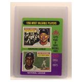Mickey Mantle / D. Newcombe 1975 Topps Mini