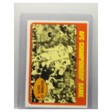 1972 Topps AFC Championship Dolphins vs. Colts