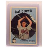 Hal Brown 1959 Topps