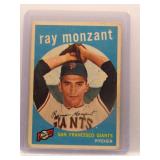 Ray Monzant 1959 Topps