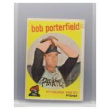 Bob Porterfield 1959 Topps