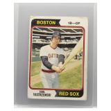 Carl Yastrzemski 1974 Topps
