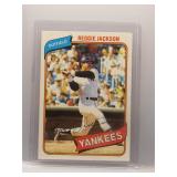 Reggie Jackson 1980 Topps