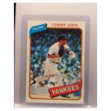 Tommy John 1980 Topps