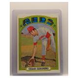 Cesar Geronimo 1972 Topps