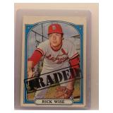 Rick Wise 1972 Topps Traded