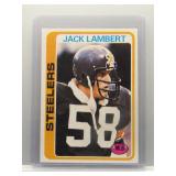 Jack Lambert 1978 Topps